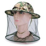 Anti-Mosquito Face Shield Manufacturer - OEM Camouflage PC Material Beekeeping