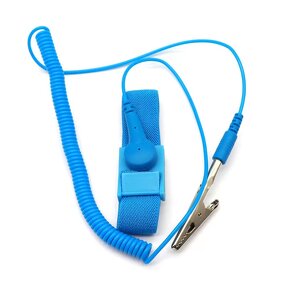 ESD Wrist Strap Tester Factory - OEM Blue Anti-Static PVC PU Metal