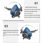 Gas Mask Manufacturer - OEM Cheap Price Industrial Adjustable Reusable