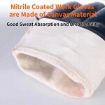 Nitrile Canvas Glove Factory - OEM Oil-resistant Big Mouth Full Dipping