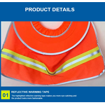 Reflective Hard Hat Manufacturer - OEM High Visibility Full Brim Mesh Sunshade