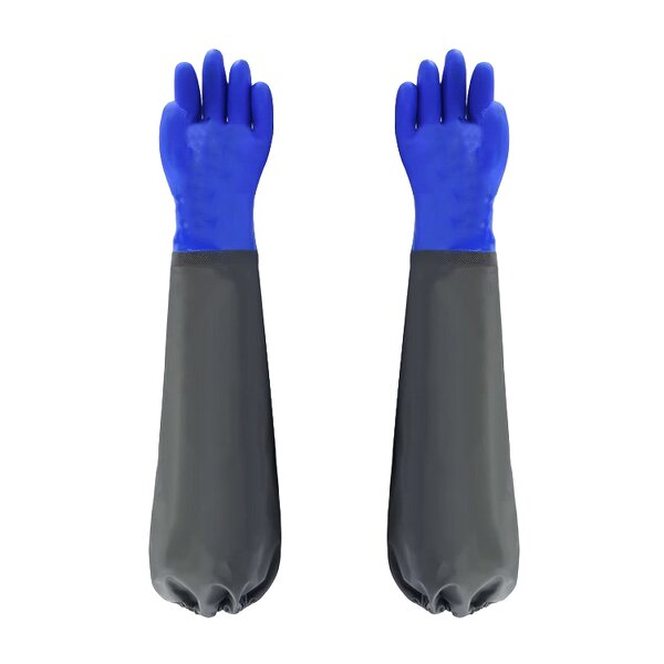 PVC Gloves Manufacturer - OEM Heavy Duty XL Rubber Oil Chemical Resistant
