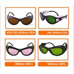 Laser Safety Glasses Factory - OEM CE Eyewear En207 532nm 1064nm Shield