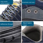 Industrial Work Boots Manufacturer - OEM Men's Low Cut Waterproof Lightweight