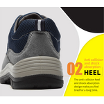 Industrial Work Boots Manufacturer - OEM Men's Low Cut Waterproof Lightweight