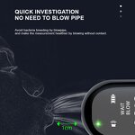 Breath Alcohol Tester Factory - OEM Handhold Digital USB Lithium Battery