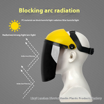 Head-Mounted Face Shield Factory - OEM Lightweight Organic Welding Helmet