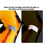 Snorkel Vest Factory - OEM Reflective PVC Foam Manual Automatic Inflatable