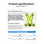 Reflective Safety Vest Manufacturer - OEM Hot Sell ANSI Class 3 Waterproof