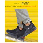 Steel Toe Safety Shoes Manufacturer - OEM Lightweight Slip Resistant Mesh Upper