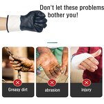 Nitrile Canvas Glove Factory - OEM Oil-resistant Big Mouth Full Dipping