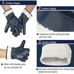 Nitrile Canvas Glove Factory - OEM Oil-resistant Big Mouth Full Dipping