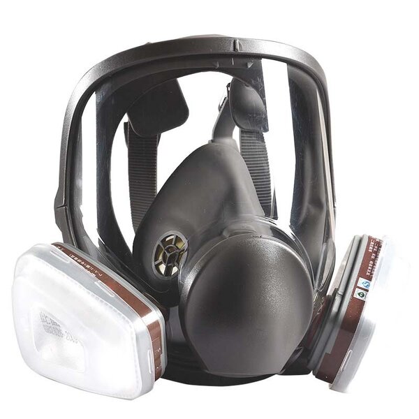 Full Face Gas Mask Factory - OEM Industrial Multiple 6800 Reusable