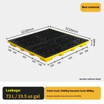 Rotomolding Tray Factory - OEM Wholesale Two- Barrel Leak-Proof Hazardous