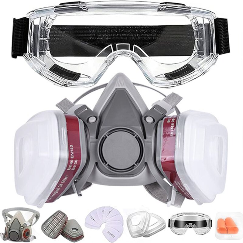 Half Face Respirator Factory - OEM Wholesale Reusable Silicone Anti-Dust