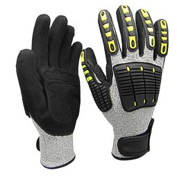Safety Gloves Factory - OEM High-Duty Mechanic Insulated Anti-Cut Nitrile