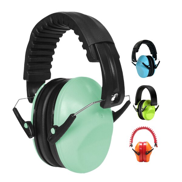 Noise Cancelling Earmuffs Manufacturer - OEM Custom Logo Foldable PU Plastic