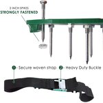 Lawn Scarifier Aerator Shoes Manufacturer - OEM Metal Spike Home Use Thatch