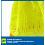Reflective Hard Hat Manufacturer - OEM High Visibility Full Brim Mesh Sunshade