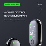 Breathalyzer Manufacturer - OEM Portable Rechargeable Keychain Professional