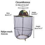 Gardening Mosquito Hat Factory - OEM All-Range Protective Nylon Fine Mesh Veil