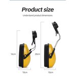 Cap-Mounted Earmuff Manufacturer - OEM Helmet Attachable Ear Muffs Noise