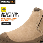 Industrial Safety Shoes Manufacturer - OEM Breathable Cowhide Non-Slip Acid