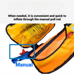 Snorkel Vest Factory - OEM Reflective PVC Foam Manual Automatic Inflatable