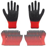 Polyester Glove Factory - OEM Wholesale Factory 13G Red Latex Coated