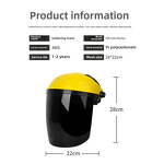 Head-Mounted Face Shield Factory - OEM Lightweight Organic Welding Helmet