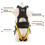 Full Body Safety Harness Factory - OEM Industrial CE Fall Arrester 5-Point
