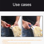 Work Gloves Holder Manufacturer - OEM Custom Portable Industrial with Buckle