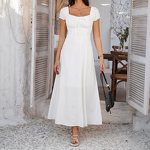 Women's Dress Factory - OEM Elegant Vintage Floor-Length Dress