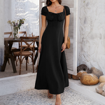 Women's Dress Factory - OEM Elegant Vintage Floor-Length Dress