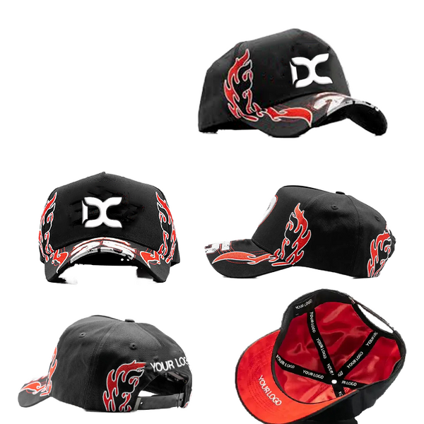 Custom Cap Manufacturer - OEM Ethnic 5-Panel Suede Hat