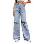 Women's Jeans Supplier - OEM High-Waisted Straight Leg Denim