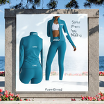 Women's Yoga Set Manufacturer - Custom High Waist Leggings Set