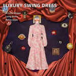 Women's Dress Factory - OEM Luxury Diamond Swing Dress