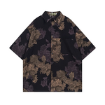 Men's Shirt Factory - Custom Retro Floral Casual Blouse