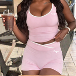 Women's Set Supplier - Custom Y2K 2-Piece Embroidered Set