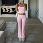 Women's Set Manufacturer - OEM Sporty Vest and Pants Set