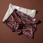 Men's Underwear Factory - Satin Nylon Boxer Briefs