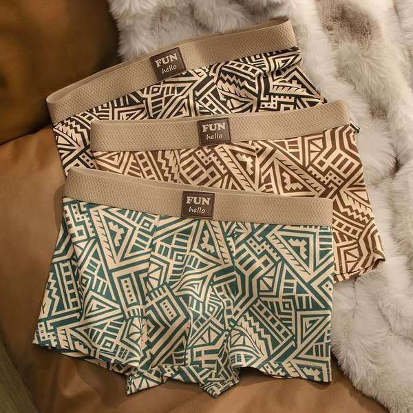 Men's Boxer Shorts Manufacturer - Custom Ethnic Retro Underwear