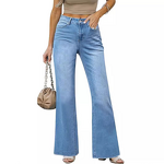 Women's Jeans Manufacturer - Custom High-Waist Slimming Boot Cut