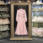 Women's Dress Factory - OEM Luxury Diamond Swing Dress