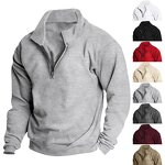 Men's Sweatshirt Factory - OEM Cotton Half Zip Pullover