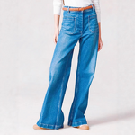 Women's Jeans Factory - Custom Retro Loose Denim Pants