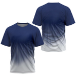 Men's T-Shirt Manufacturer - Custom Gradient Striped Jersey Top
