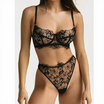 Women's Lingerie Set Factory - Custom Side Breast Bra Set