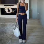 Women's Set Manufacturer - OEM Sporty Vest and Pants Set